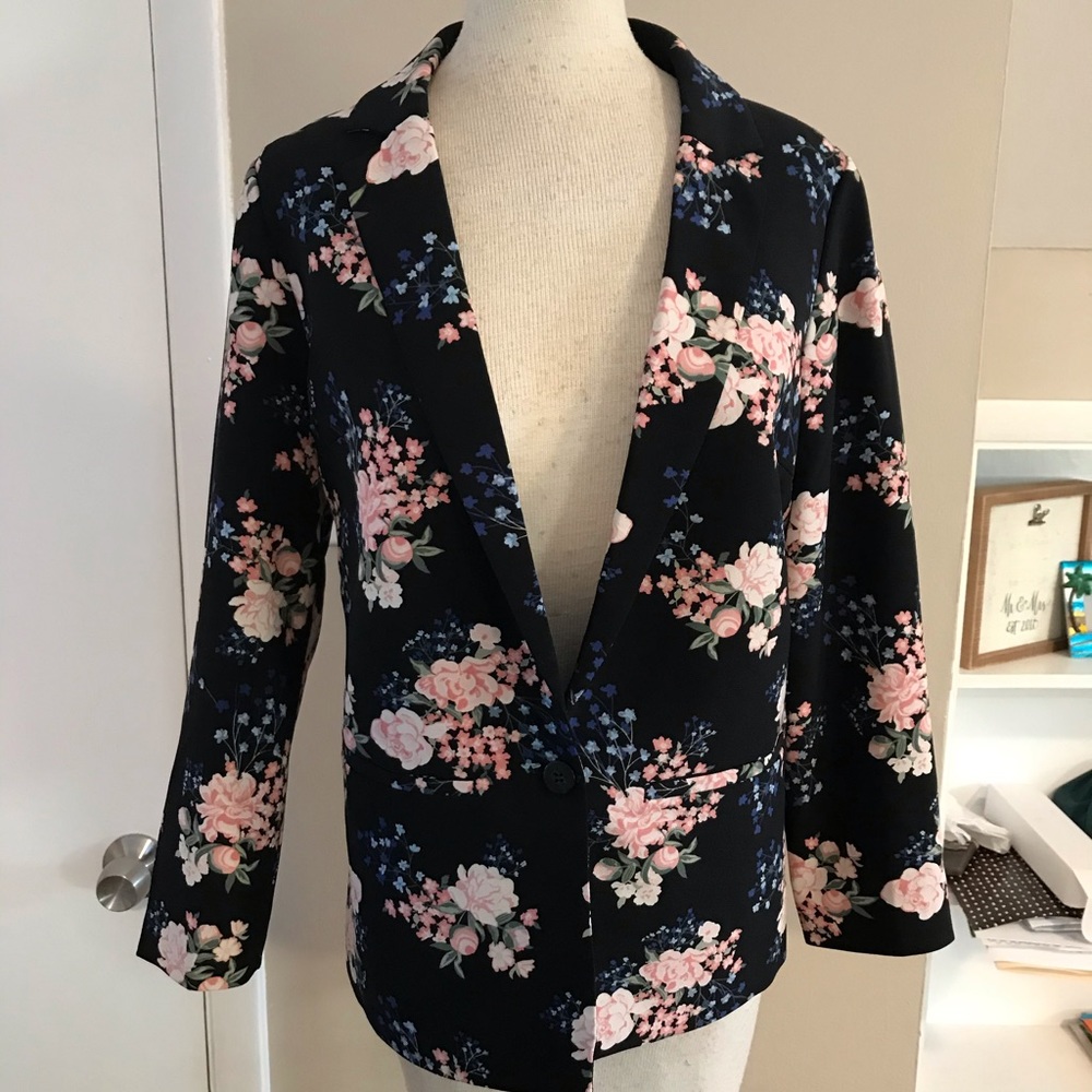 Hm floral blazer